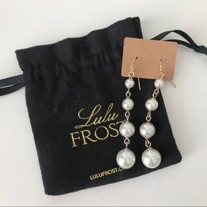 Lulu Frost Pearl Drop Earrings